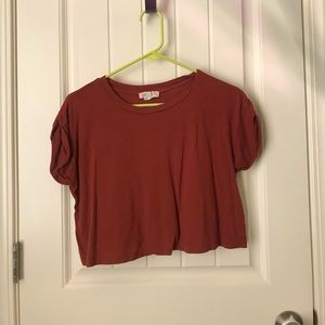 Rust Colored Crop Top